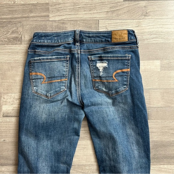 American Eagle Distressed Super Stretch X Skinny Denim Jeans - Picture 7 of 9